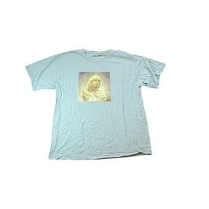 Billie Eilish 2021 Happier Than Ever Tee Green Graphic Tour T-Shirt Mens XXL 2XL